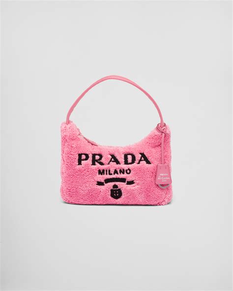 prada evening bag|fluffy prada bag.